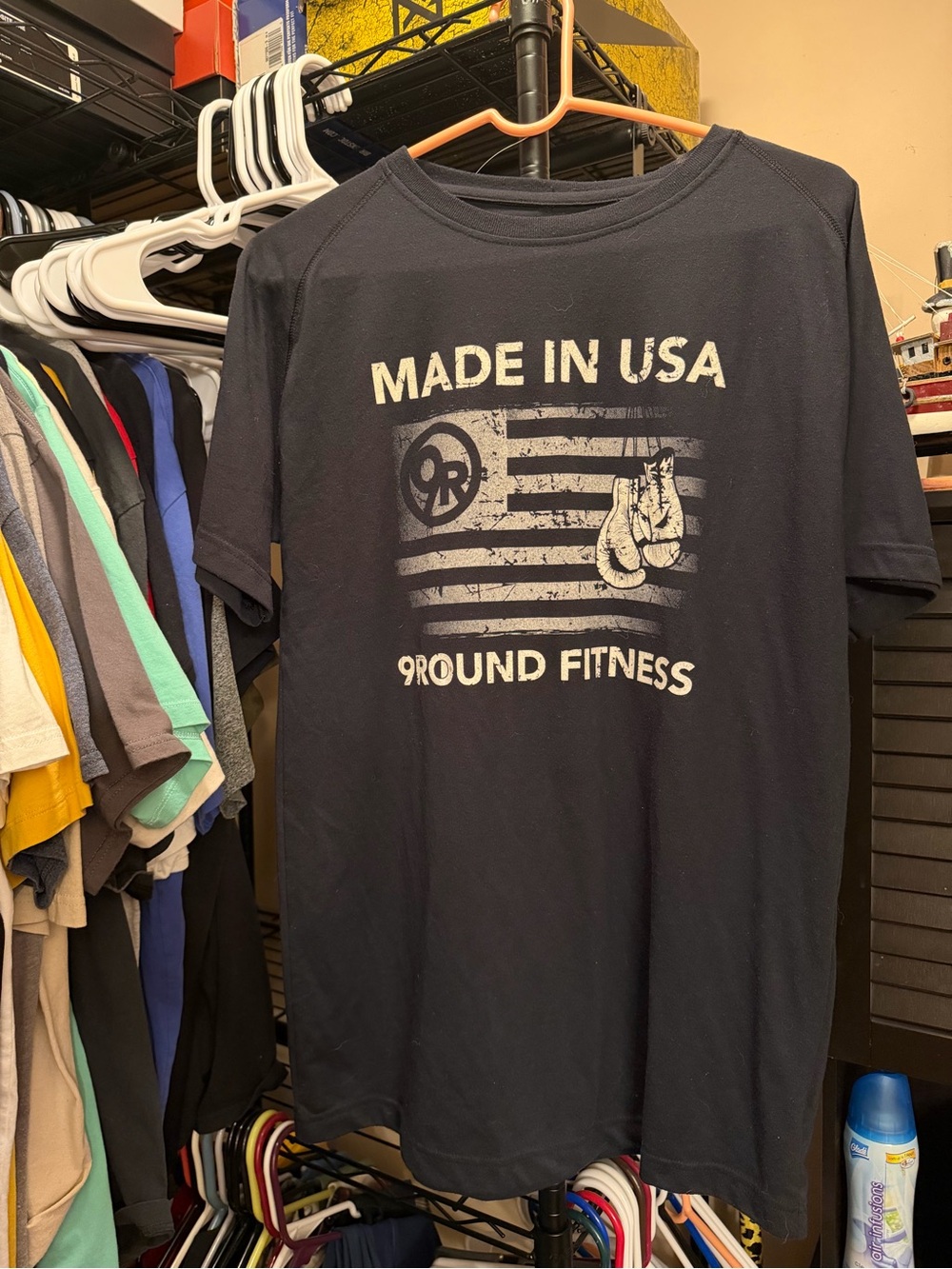 Men's Black 'Made in USA' Graphic Tee
